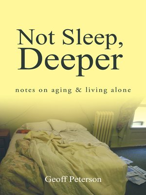 cover image of Not Sleep, Deeper
